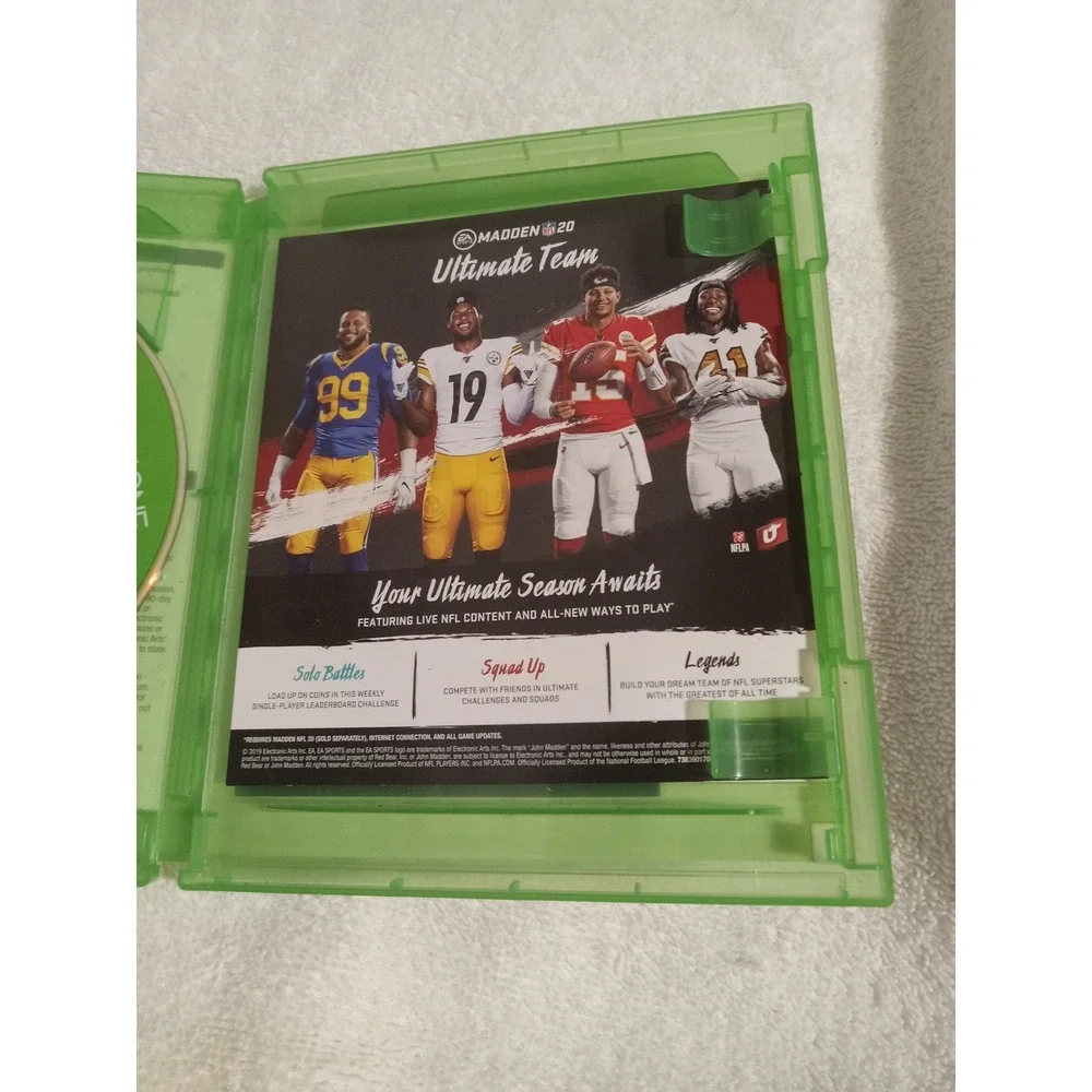 Madden NFL 20‎ Xbox One Video Game Football Superstar KO QB1